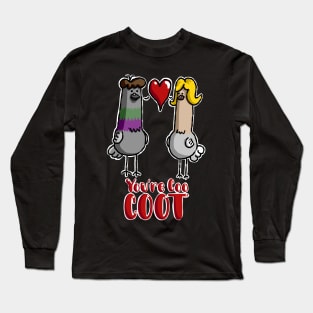 Coo Coot Pigeon Love Birds Long Sleeve T-Shirt